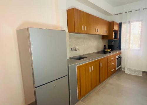 Kuchyň nebo kuchyňský kout v ubytování Appartement Chic & Tendance