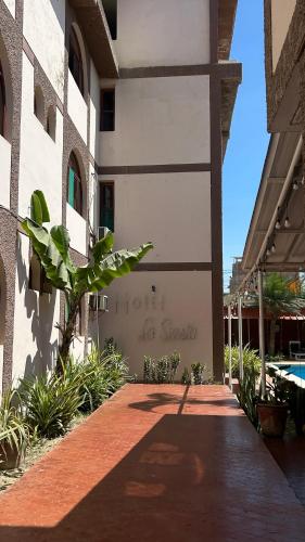 Budova, kde se hotel nachází