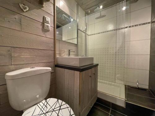 Appartement 4 pers, cabine, vue pistes, sud-ouest - FR-1-452-401