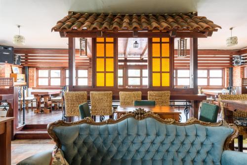 Hotel Çardakにあるシーティングエリア