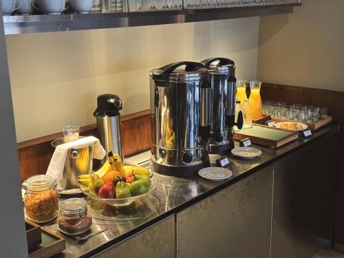 Mad på lejlighedshotellet eller i nærheden