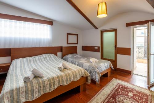Hotel Çardakにあるベッド