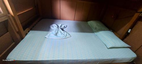 Cama o camas de una habitación en Carolina hostel