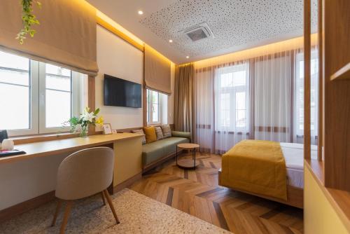 Televisyen dan/atau pusat hiburan di Baš Čaršija Boutique Place