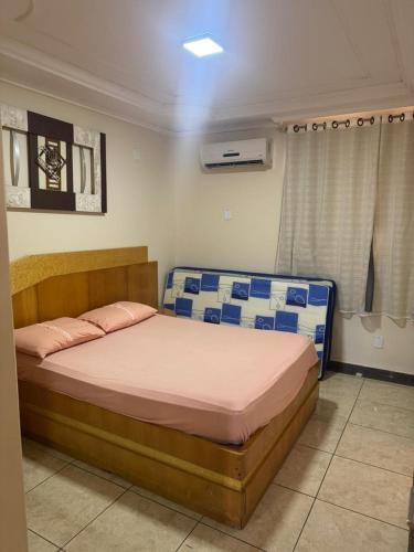 Postel nebo postele na pokoji v ubytování Flat Diroma Internacional Resort