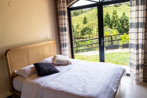 Кровать или кровати в номере Sahara Lodge Nature, Design Arabian Horses