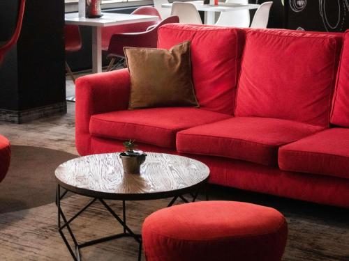 Χώρος καθιστικού στο ibis Styles Bielsko Biala