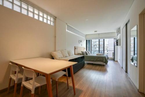 Posezení v ubytování Monroe Suites