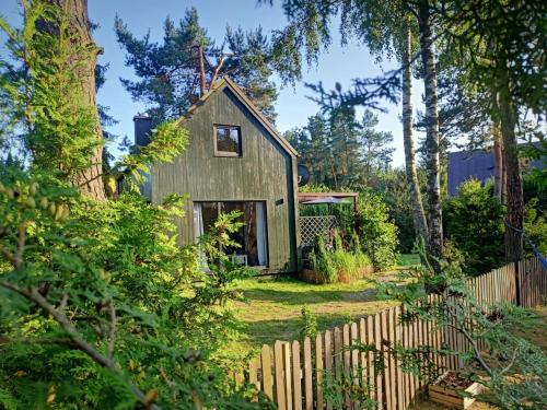 Scandinavian-style lake house
