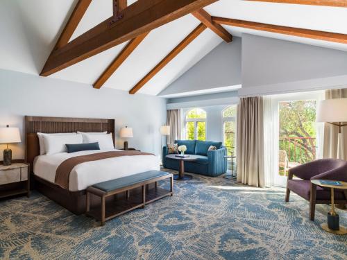 Ένα ή περισσότερα κρεβάτια σε δωμάτιο στο Vinarosa Resort & Spa