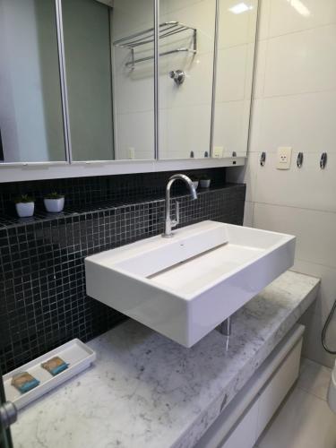 Koupelna v ubytování Flat Executive Arrey Hotel