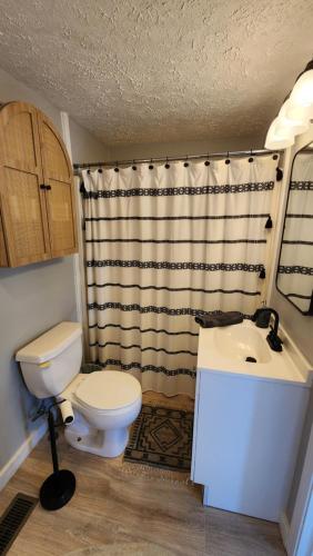 Et badeværelse på The Cottage