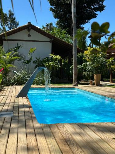 Kolam renang di atau dekat dengan Casa Encantada em Arraial d'Ajuda