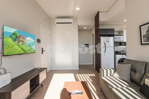 Modern 1 bed apt minutes from Shopping Mcal Lopez