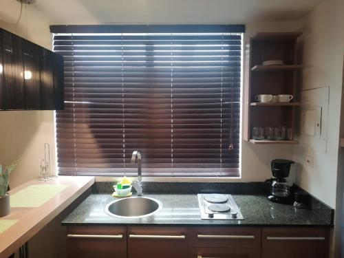 Dapur atau dapur kecil di Playa Blanca Panoramica