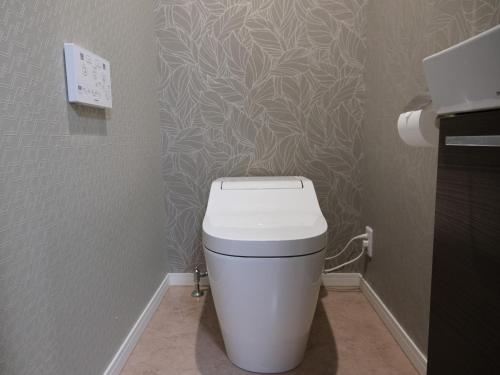 a bathroom with a white toilet in a room at SA in Nagano Ishido - Vacation STAY 10215v in Nagano