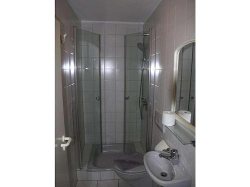 Koupelna v ubytování Holiday apartment with 2 bedrooms