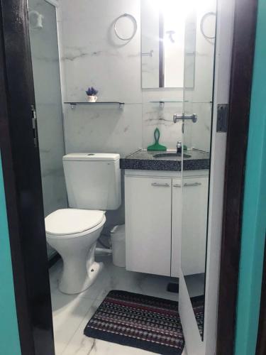 Koupelna v ubytování Charmoso Apartamento - Vista Mar - Boa Viagem