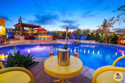 Bazén v ubytování Tulum Vida Sol nebo v jeho okolí