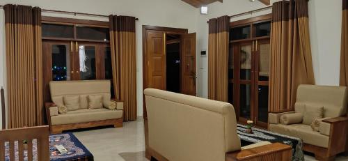 Χώρος καθιστικού στο Nature villas Bentota