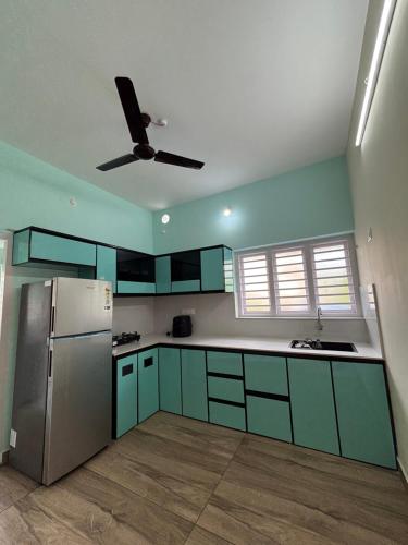 Una cocina o zona de cocina en Tropical villa