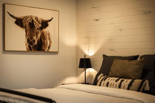 Katil atau katil-katil dalam bilik di The Dairy character-filled farm stay