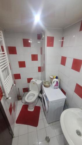 Koupelna v ubytování Likuna's home