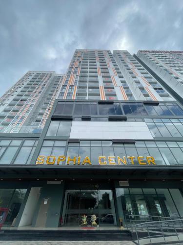 a tall building with a sign that reads sephora center at Sophia Center - Serviced Apartment - Duke Hospitality in Rach Gia
