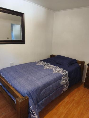 Ένα ή περισσότερα κρεβάτια σε δωμάτιο στο Hostal milis