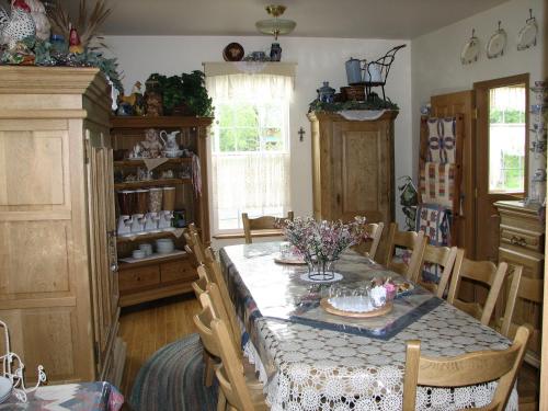 Dining area in a panziókat