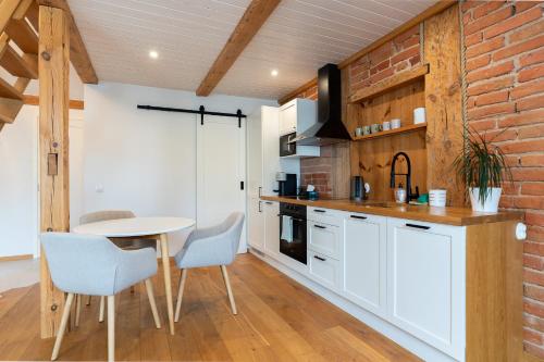 Dapur atau dapur kecil di Jüri 15 Kesklinna Apartments