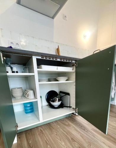 Una cocina o cocineta en L'ébène de Pierrefitte, proche de Paris
