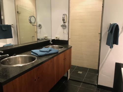 Koupelna v ubytování Froukjes Erf