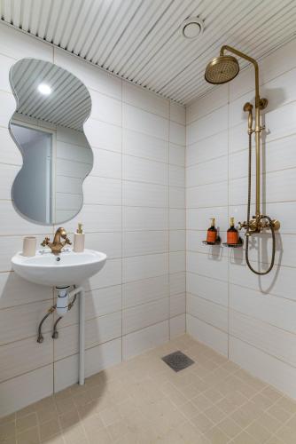 Ένα μπάνιο στο Jakobsoni apartment