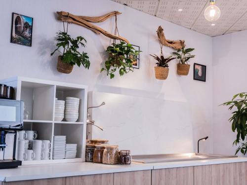 Kaffee-/Teezubehör in der Unterkunft Novotel Suites Marseille Centre Euromed