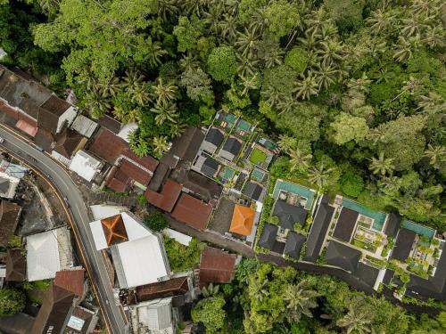Άποψη από ψηλά του Changi Jungle Ubud Villas