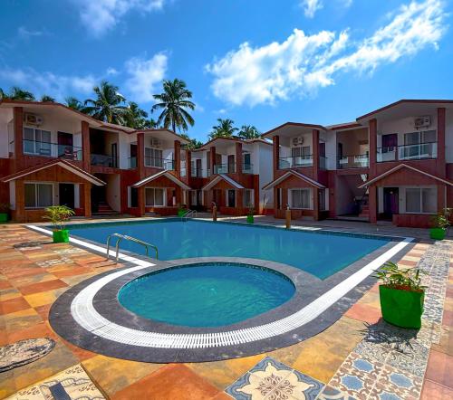 Πισίνα στο ή κοντά στο Gokarn Samudra Beach Resort, Gokarn