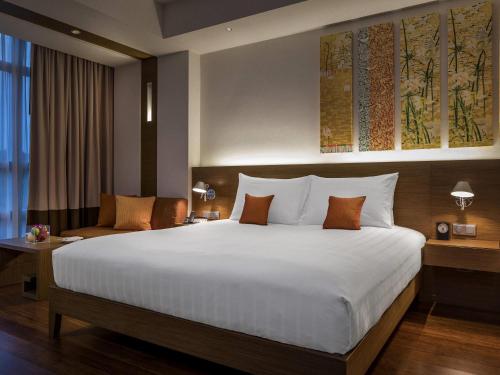 Katil atau katil-katil dalam bilik di Pullman Bangkok King Power