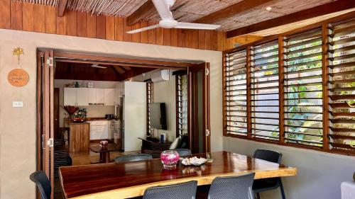 Un lugar para sentarse en Mokusiga Villas