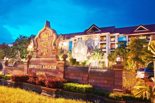 Zahrada ubytování Empress Angkor Resort & Spa