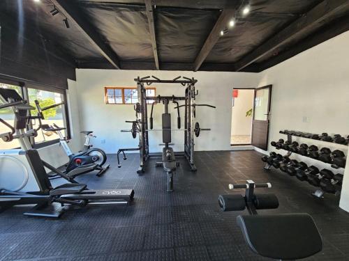 Fitness centrum a/nebo fitness zařízení v ubytování ANEW Hotel Hilton Pietermaritzburg