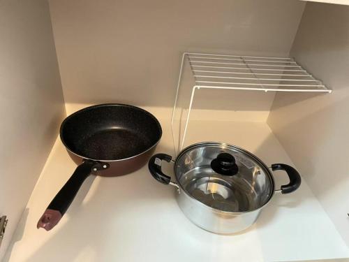 Nhà bếp/bếp nhỏ tại モリアパート101室