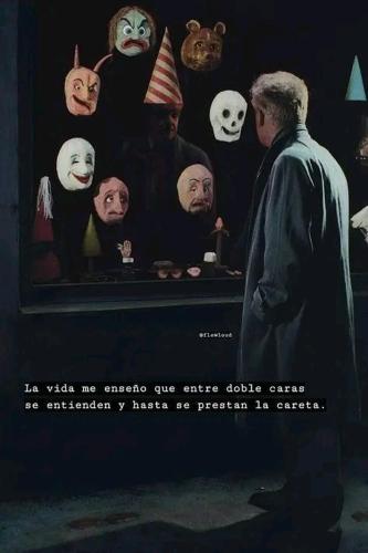 a man standing in front of a display of masks at Wollert in San Salvador de Jujuy