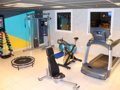 Fitness centrum a/nebo fitness zařízení v ubytování Ibis Mossoro