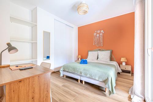Maison 6-7p, Terrasses, proche Plages, Nice Centre