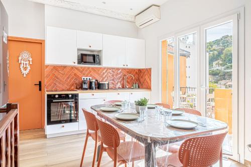 Maison 6-7p, Terrasses, proche Plages, Nice Centre