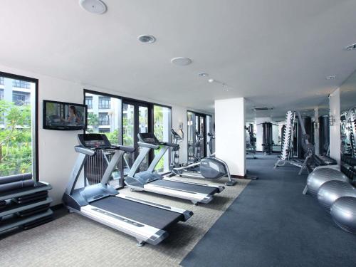 Fitness centrum a/nebo fitness zařízení v ubytování Pullman Bali Legian Beach