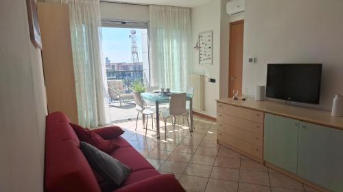 TV a/nebo společenská místnost v ubytování Apartment Casa 48 - Milan