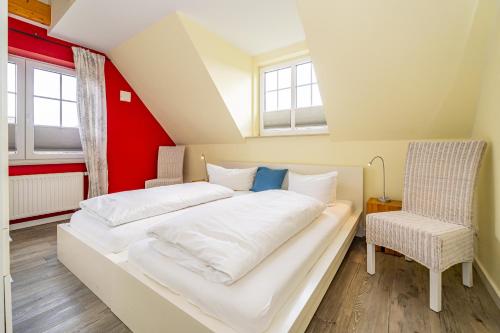 Postel nebo postele na pokoji v ubytování Villa Luna