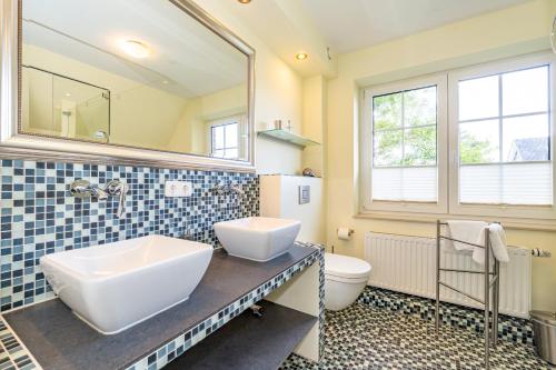 Koupelna v ubytování Villa Luna